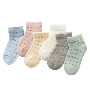 Summer Thin Children’s Socks High quality Breathable and Soft Socks