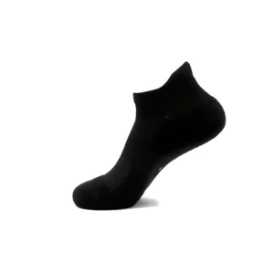 Sweat Wicking Athletic Bamboo Fiber Socks Running Boat Socks for Men & Women