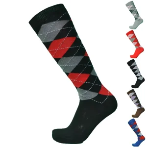 Terry Socks Customized Bottom Thick High Horse Riding Compression Socks