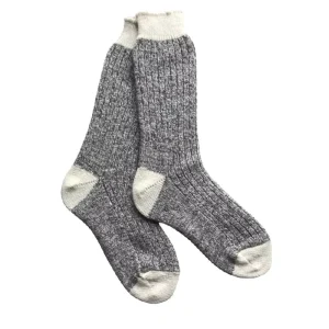 Thermal Angora Wool Crew Socks for Men and Women