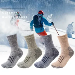 Thermal Custom Winter Socks Warm Socks Packaging Merino Wool Socks