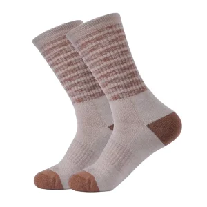 Thermal Men Wool Crew Socks Custom Winter Warm Knitted Women’s Thick Terry Merino Wool Socks