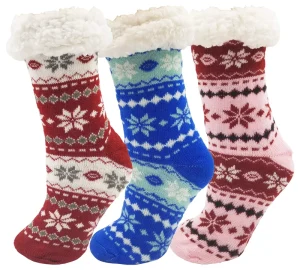 Thermal Women Socks Fluffy Slipper Socks Unisex Thick Warm Animal Winter Wool Custom Socks