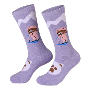Thick Bottom Children Skiing Socks Absorbing Sweat Socks Long-Term Warmth Winter Outdoor Sports Socks