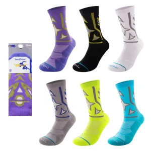 Thick Cushion Basketball Socks Custom High Crew Design for Men & Women