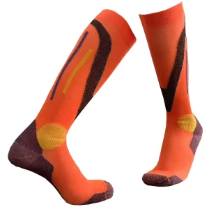 Thick Knee High Merino Wool Socks Thermal Insulation for Men Women Winter Activities Adult Sports Socks
