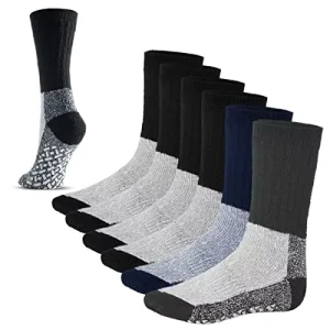 Thick Knitted Floral Pattern Thermal Warm Winter Crew Socks Breathable Unisex Hiking Cold Weather Socks Bottom Body