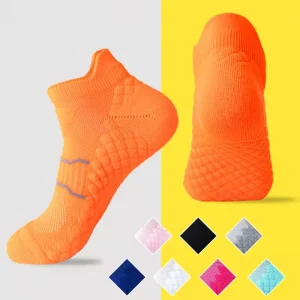 Thick Terry Socks for Men Women Ankle Sweat Absorption Anti Slip Sports Socks Marathon Running Socks