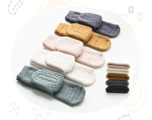 Thicken Terry Winter Baby Anti Slip Stockings Cotton Kids Stockings