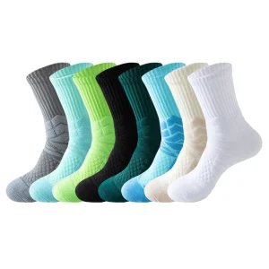 Thickened Outdoor Sports Socks Custom Crew Socks Towel Bottom Men Basketball Socks