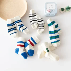 Toddler Baby Children Cute Custom Cartoon Boys Socks Newborn Cute Funny Cotton Unisex Happy Children’s Socks