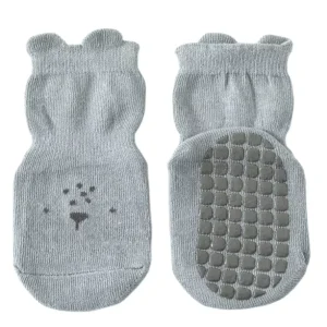 Toddler Non Slip Socks Cute Baby Socks with Grips Crew Socks