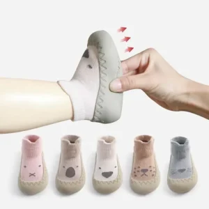 Toddler Shoes Socks 6-12 Months Old Baby Shoes Socks Anti-Slip Soft Children Baby Girl Boys