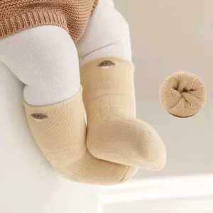 Toddlers Girl Boy Baby Sock Knit Cute Fuzzy Baby Socks New Born Cotton Socks