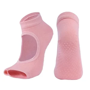 Toeless Non slip Yoga Socks Yoga Anti-slip Sock for Split Toe