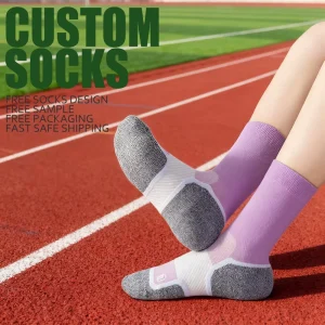Top Quality Men’s Socks Compression Basketball Running Sports Badminton Socks for Both Men Women