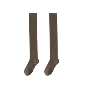 Top Trending High Street Women Active Wear Knee High Socks Custom Made Breathable Soft Knee High Socks