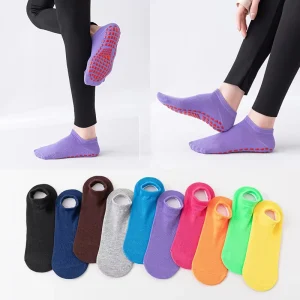 Trampoline children’s non slip silicone socks baby floor socks summer breathable adult yoga socks