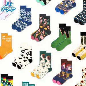 Trends Womens Christmas Crew Knitted Breathable Fuzzy Socks Cozy Fluffy Winter Cabin Slipper Warm Fleece Soft Thick