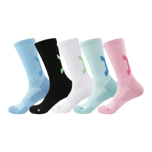 Trendy Men’s Socks Terry Running Basketball Socks Sweat-absorbent Breathable Sports Sock