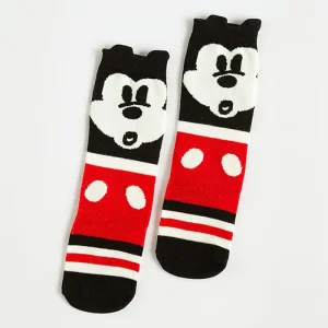 Tube Socks Kid’s Girl Boy Cartoon Knee High Socks Stocking Combed Cotton Cute Novelty Knee Socks for Children