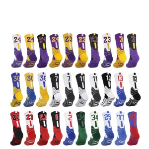 USA Basketball Crew Socks Custom Logo Eco friendly Breathable Made in China