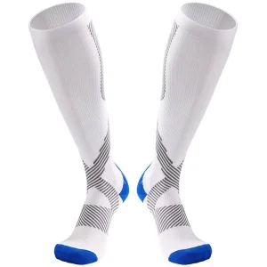 Unisex 20 30mmHg Knee High Marathon Sports Compression Socks