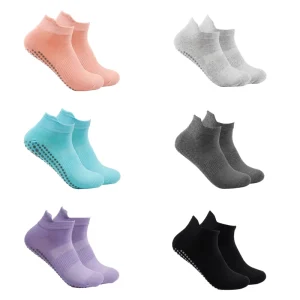 Unisex Adult High Ankle Breathable 100% Cotton Crew Socks Spring Casual Outdoor Sports No Show Knitted Cuff Bottom Body