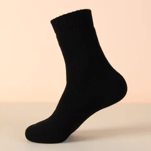 Unisex Alpaca Merino Wool Socks up to Men’s Knees Knitted With Logo and Character Pattern Free Size From China
