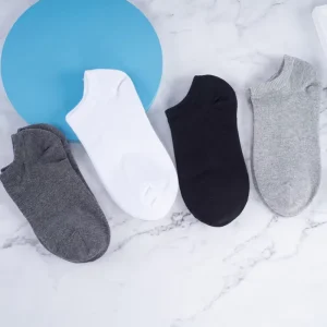 Unisex Ankle Socks Cotton Breathable Sports Running Socks Custom Color