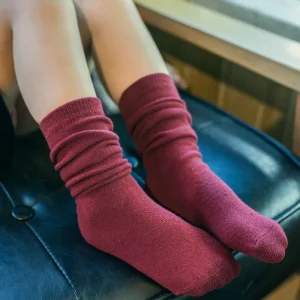 Unisex Custom Tube Solid Spandex Cotton Casual Eco Friendly Sport Kids Socks Knitted Crew With Letters Pattern