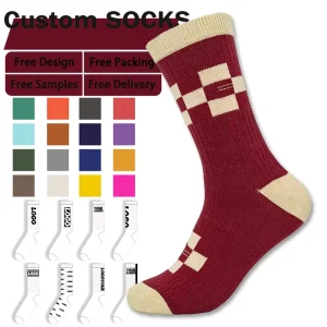 Unisex Dress Socks Comfortable Soft Cotton Crew Fancy Novelty Flower Colorful Cartoon Style