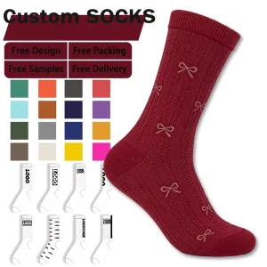 Unisex Dress Socks Comfortable Soft Cotton Crew Fancy Novelty Flower Colorful Cartoon Style