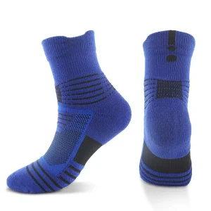 Unisex High-Calf Compression Basketball Running Crew Socks Customizable Performance