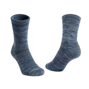 Unisex Soft Thick Cushion Winter Running Hiking Solid Color Custom Logo Socks for Men Women