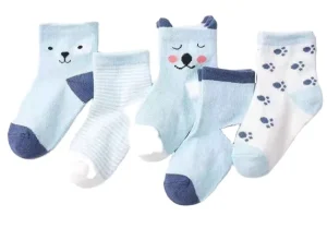 Unisex Toddlers and Baby Boy Girl Cotton Crew Socks
