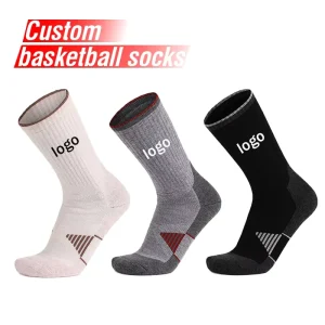 Warm Winter Wool Socks Custom Design Crew Socks Sheep Wool Socks