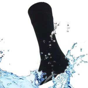Waterproof Socks for Outdoor Sports Running Cycling Hiking Unisex Mid Calf Merino Wool Socks for Men and Women