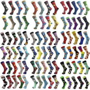 Whale Anime Funny Daily Comics Men Fashion Cotton Socks Animados Socks Custom Tube Crew Designer Meias Ankle Anime Cartoon Socks