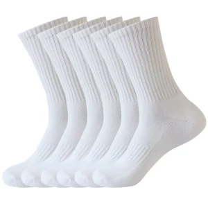 White Cotton Socks Ankle Sports Socks Breathable Fashion Socks