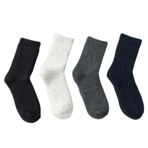Winter Men Super Thicker Solid Thermo Socks Merino Rabbit Socks Against Cold Snow Warm Wool Socks
