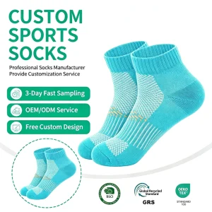 Winter Men’s Women’s Crew Knitted Sports Socks All Season Standard Thickness Anti Bacterial Breathable Basketball Outdoor
