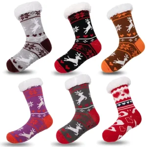Winter Socks Warm Socks With Dispensing Female Wool Anti Slip Floor Socks