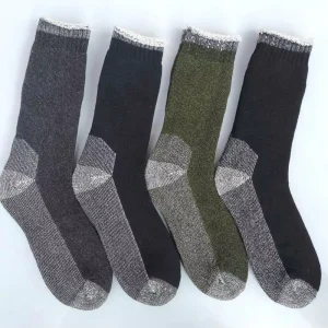 Winter Terry Warm Rabbit Wool Men Thick Retro Men’s Socks
