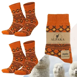 Winter Thermal Logo Alpaca Warm Design Soft Crew Men Socks Merino Wool Socks Packaging Custom Socks