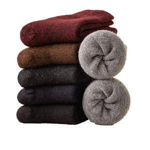 Winter Thermal Woolen Socks Mens Thick Terry Warm Heavyweight Wool Heavy Socks