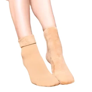Winter Thick Socks All match Warm Fluffy Snow Socks for Women