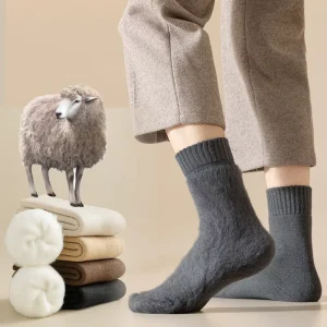 Winter Thick Warm Socks Cashmere Snow Ski Trekking Hiking Boot Socks Outdoor Thermo Merino Wool Sport Socks