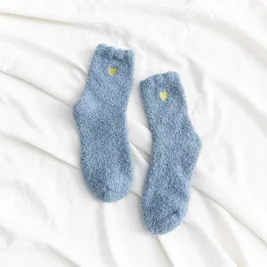 Winter Warm Fluffy Athletic Outdoor Sports Women Fuzzy Socks