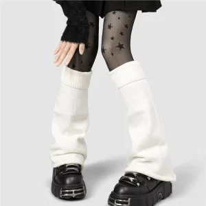 Winter Women’s Mid-calf Thickened Ankle Socks Knitted Breathable Polyester Solid Pattern Trendy Sexy Comfortable Indoor Daily